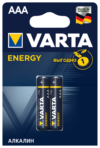 Батарейка Varta Energy ААА LR03