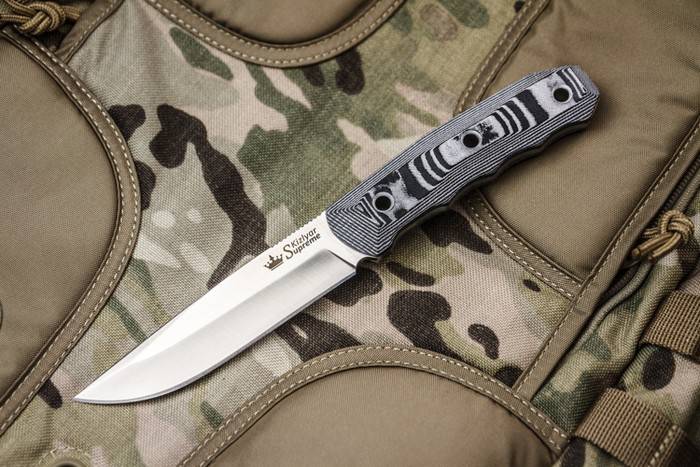 Нож Kizlyar Supreme Echo AUS-8 SW (G10, ножны кайдекс)