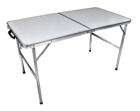 Стол складной СЛЕДОПЫТ 600х1200х670мм столешница пластик