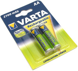 Аккумулятор VARTA R06-2100mAh Ready2Use