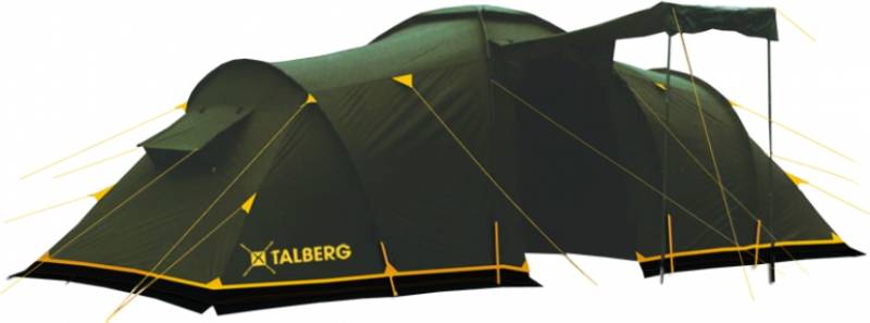 Палатка кемпинговая Talberg Base 4 четырехместная
