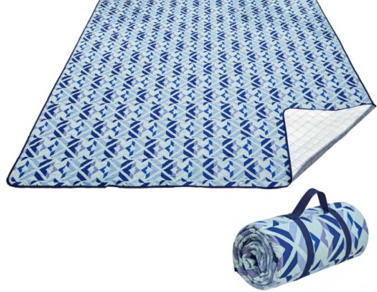 Плед для пикника KingCamp Ariel Picnic Blanket Blue 200x150 см
