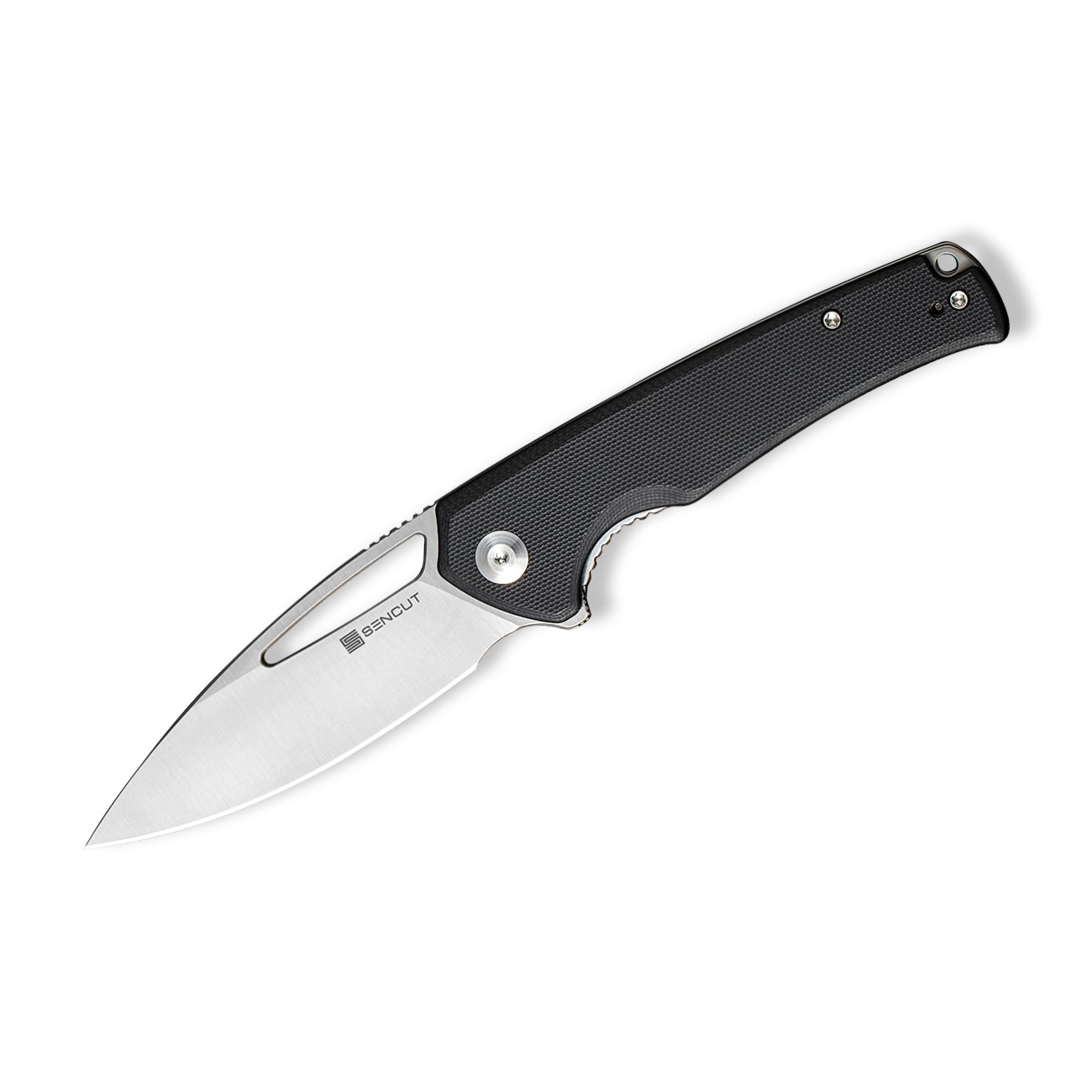 Нож складной SENCUT Mims 9Cr18MoV Steel Satin Finished Handle G10 Black